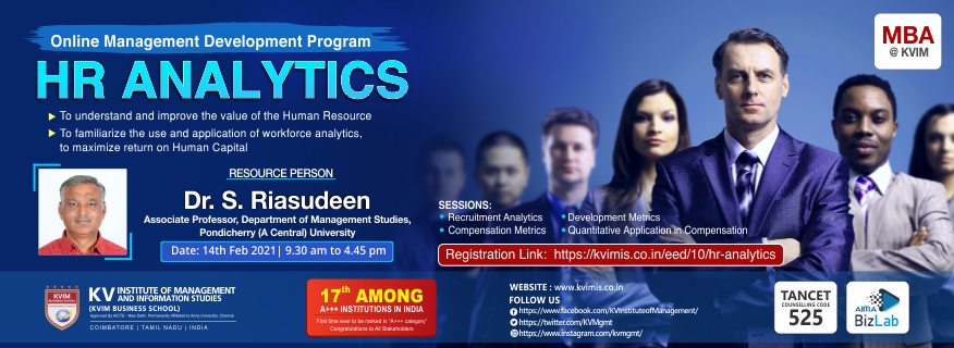 HR Analytics - KVIMIS EED program