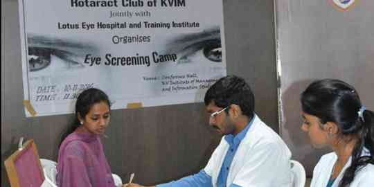KVIMIS Eye Screeing Camp, Coimbatore