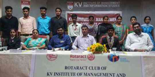 KVIMIS Rotaract Club- Bschool, Coimbatore